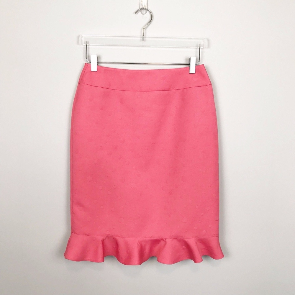 Nipon Boutique Pink Polka Dot Skirt 4